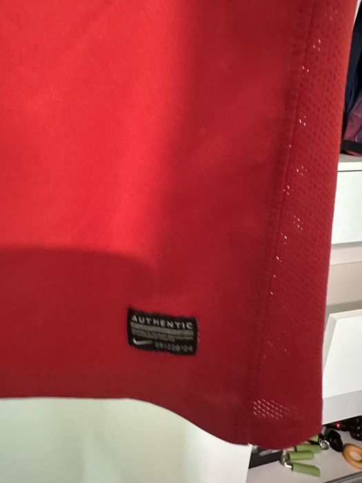 Tricou copii fotbal NIKE Dri-Fit marimea 147-158 cm (12-13 ani)