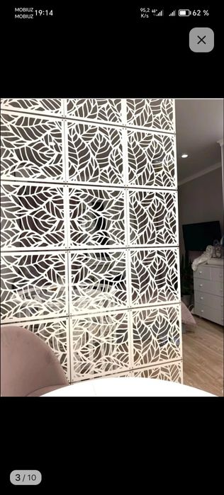 Подвестные перегородки. Лёгкий материал. Любого размера