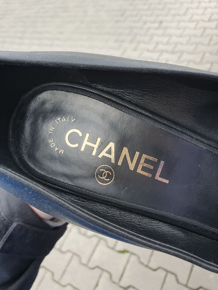 Pantofi Chanel piele