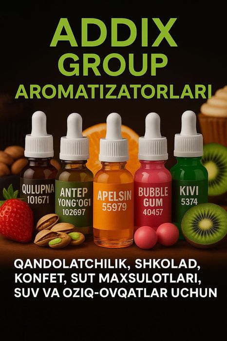 Эмульгаторы и арома эссенции из Турции — оптом и в розницу