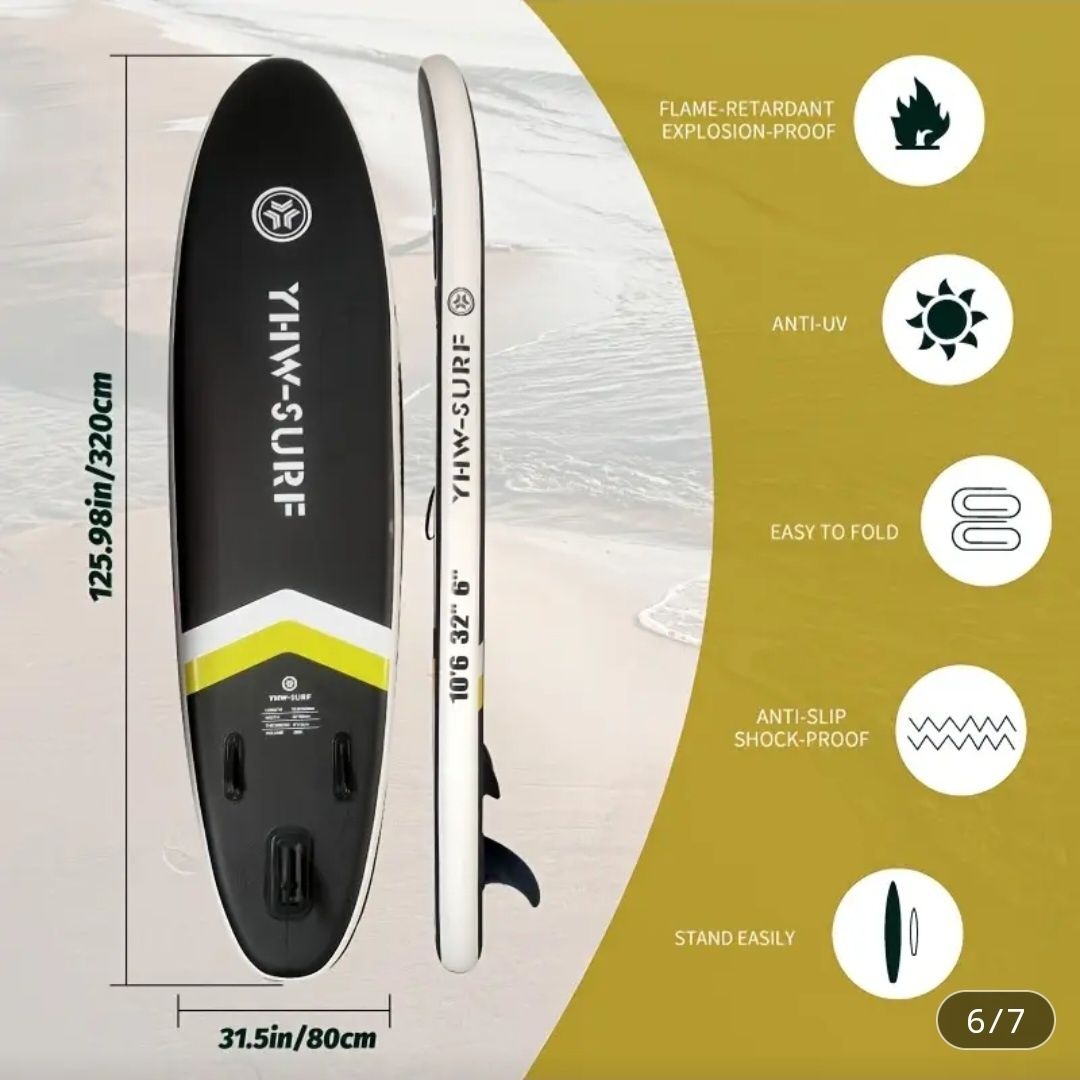 ЧИСТО НОВ Paddle board с аксесоари