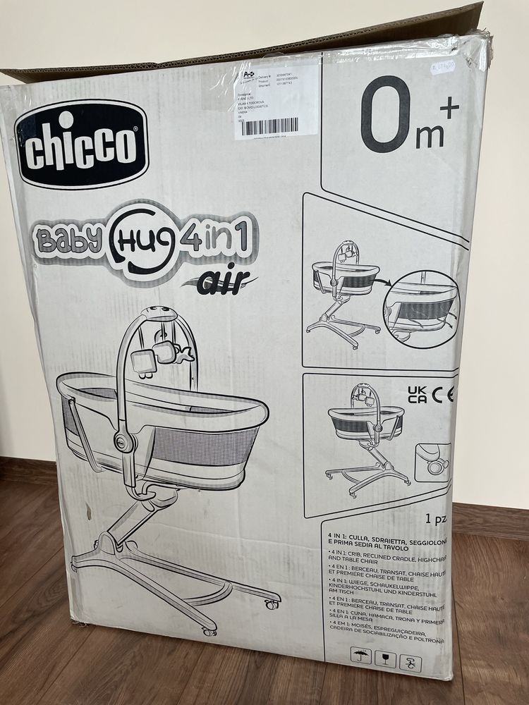 Chicco мултифункционално кошче Baby hug 4 in 1