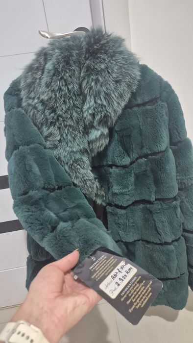 Haina de blana naturala vulpe