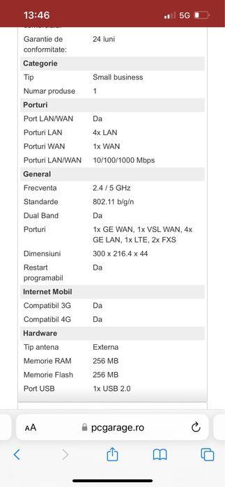 Router Huawei 4G LTE dual sim