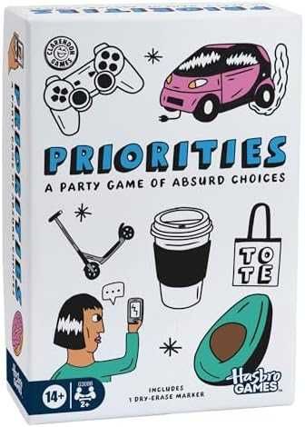 Нова Priorities забавна парти игра за приятели компании смях за групи