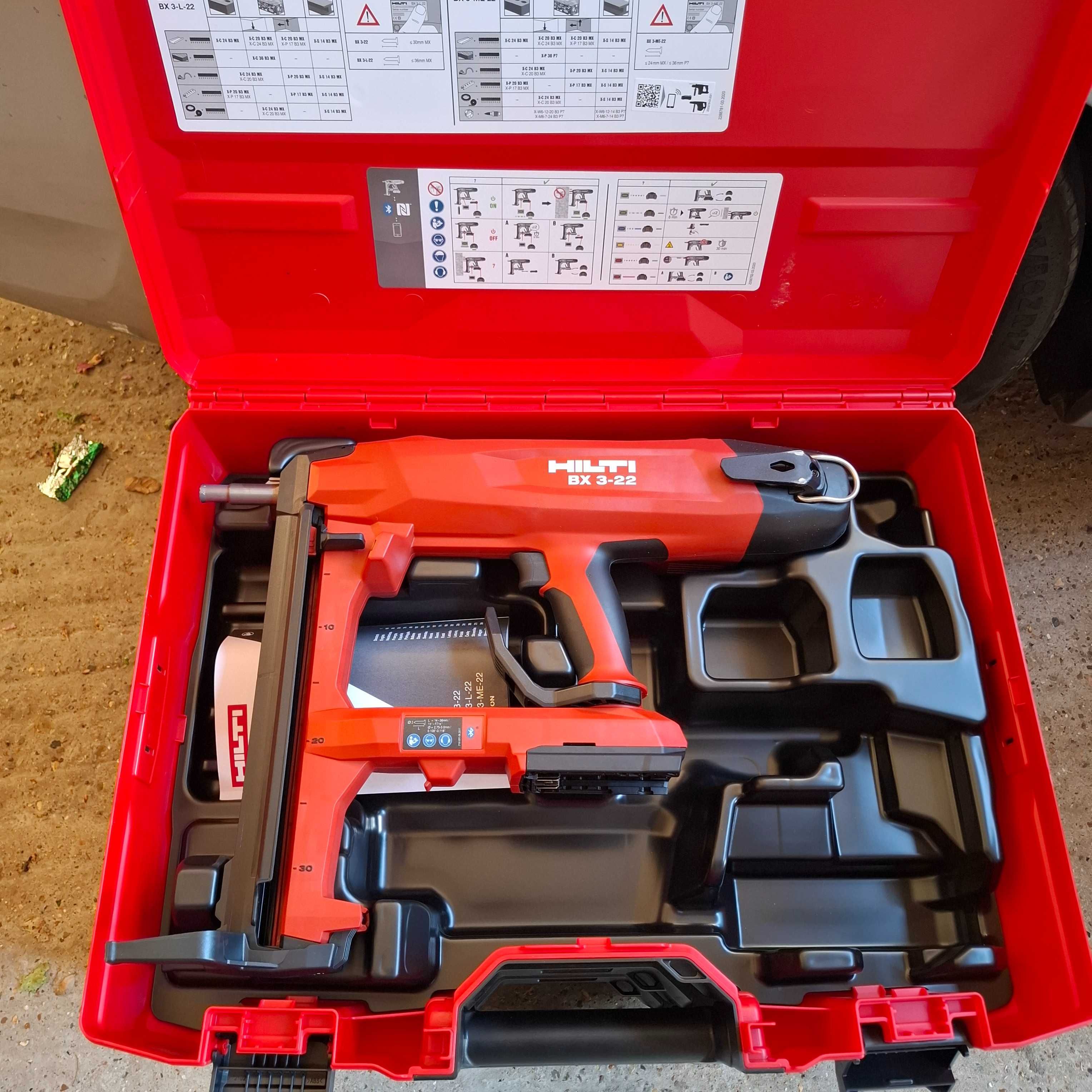 НОВИ! Hilti BX3 BX4 DX6 GX3