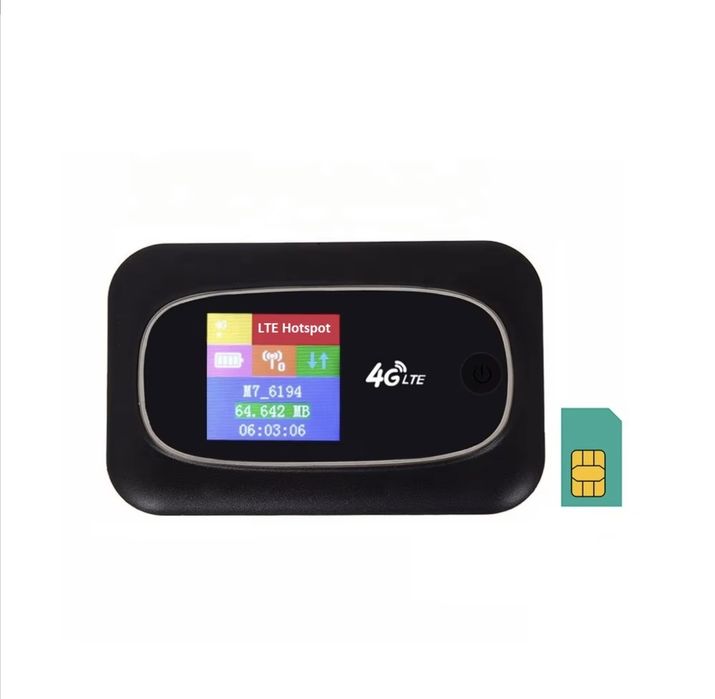 Нов мобилен рутер с батерия 4G