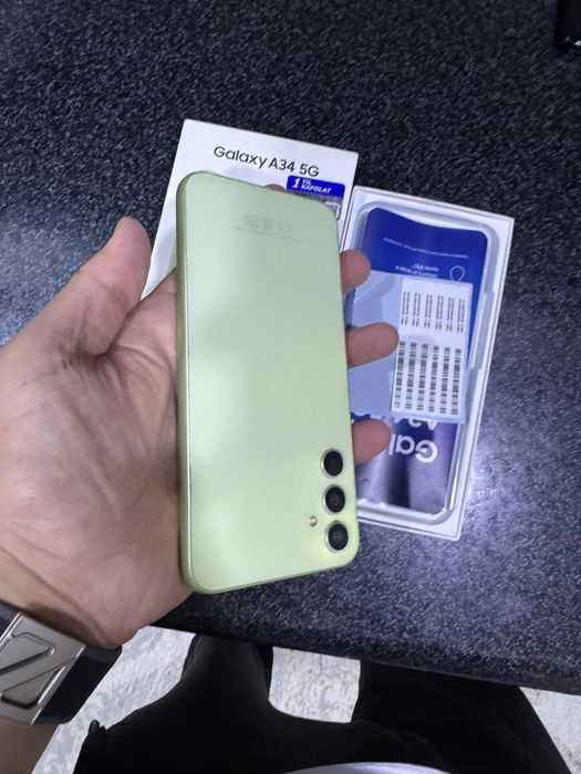 samsung a34 pamit 6.128g holati zor oqip tel qlila