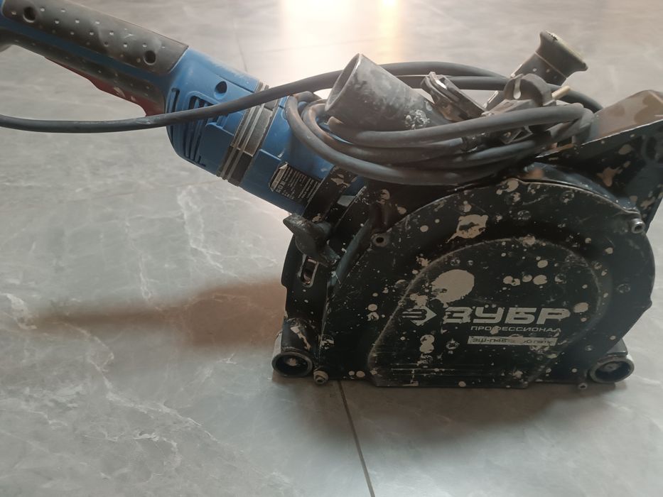 Штроборез 180 большой бороздодел бетонорез для проводки 180 зубр