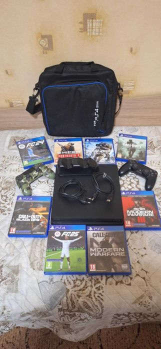 Конзола ps4 slim 500 GB