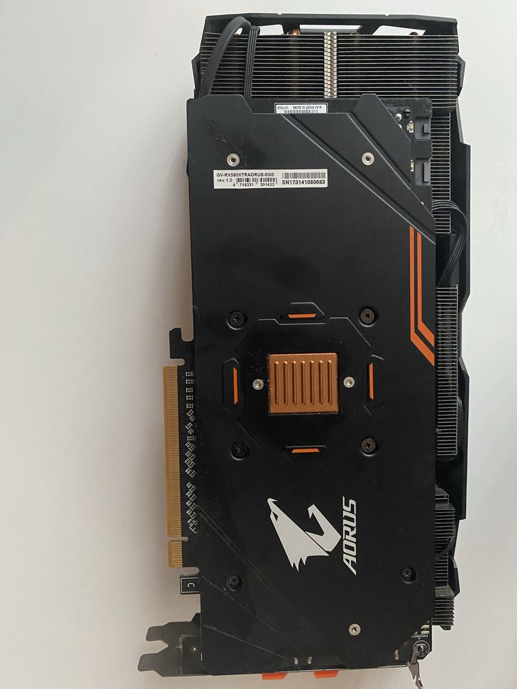 Видео карта Gigabyte AORUS XTR RX580 8GB