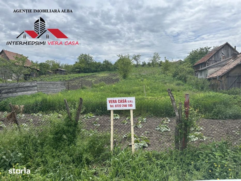 Teren intravilan 1513 mp de vanzare Henig Jud Alba