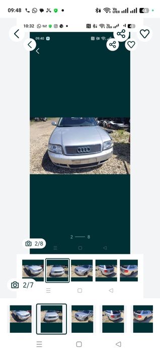 Piese motor cutie automata ușa bara faruri volanta audi A6 C5 2.5tdi