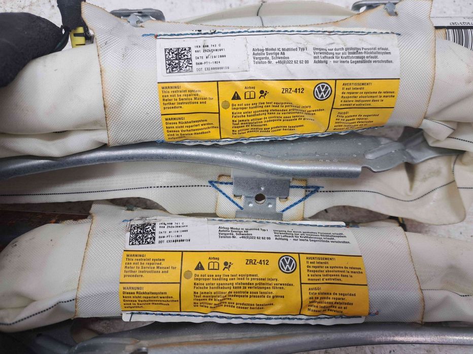 Kit airbag - Plansa bord Volkswagen Golf 5 Variant (1K5) [Fabr 2007-2