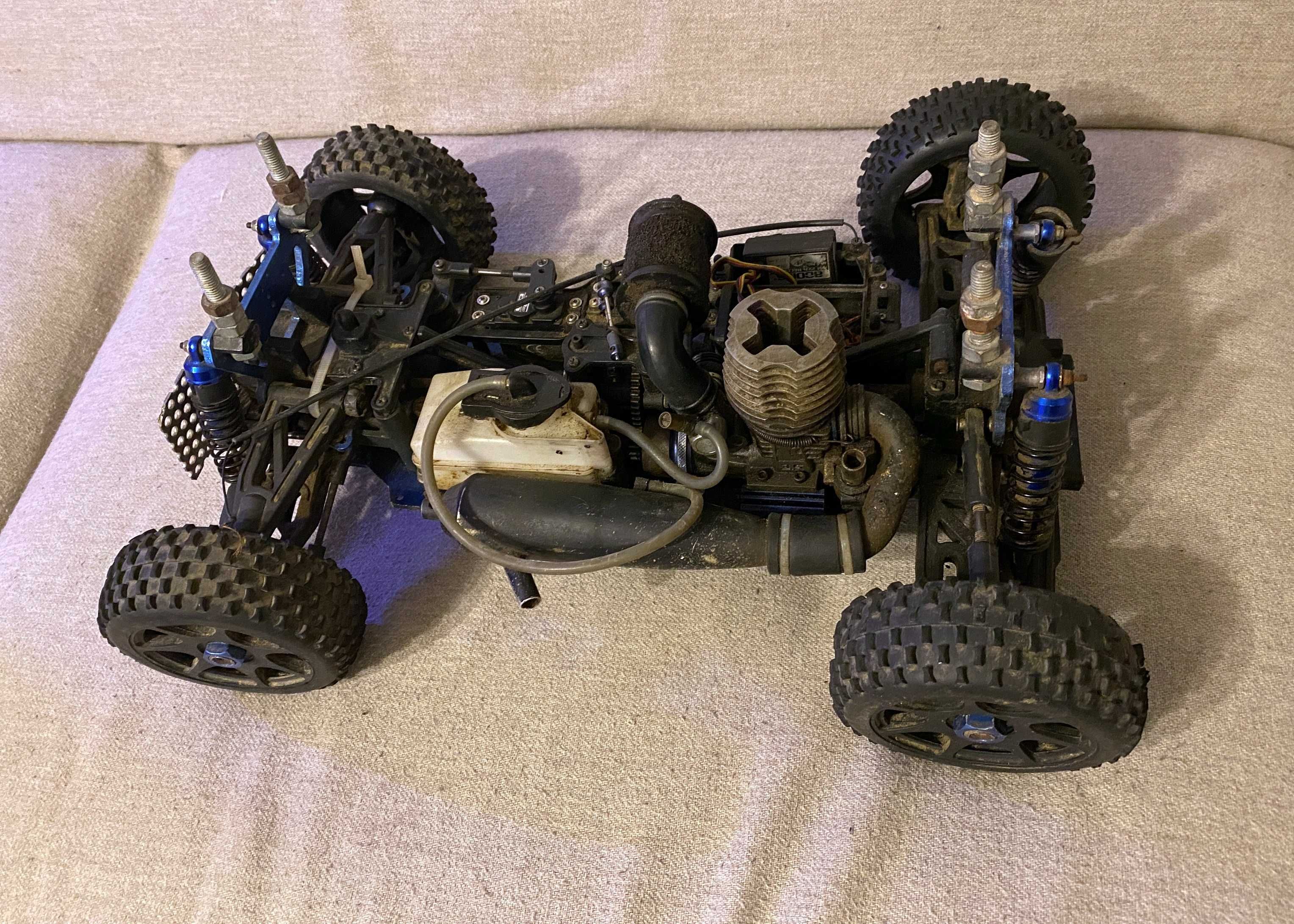 RC Nitro motor de 3,5 cmc 4x4 4WD 40 cm - profesionala de curse