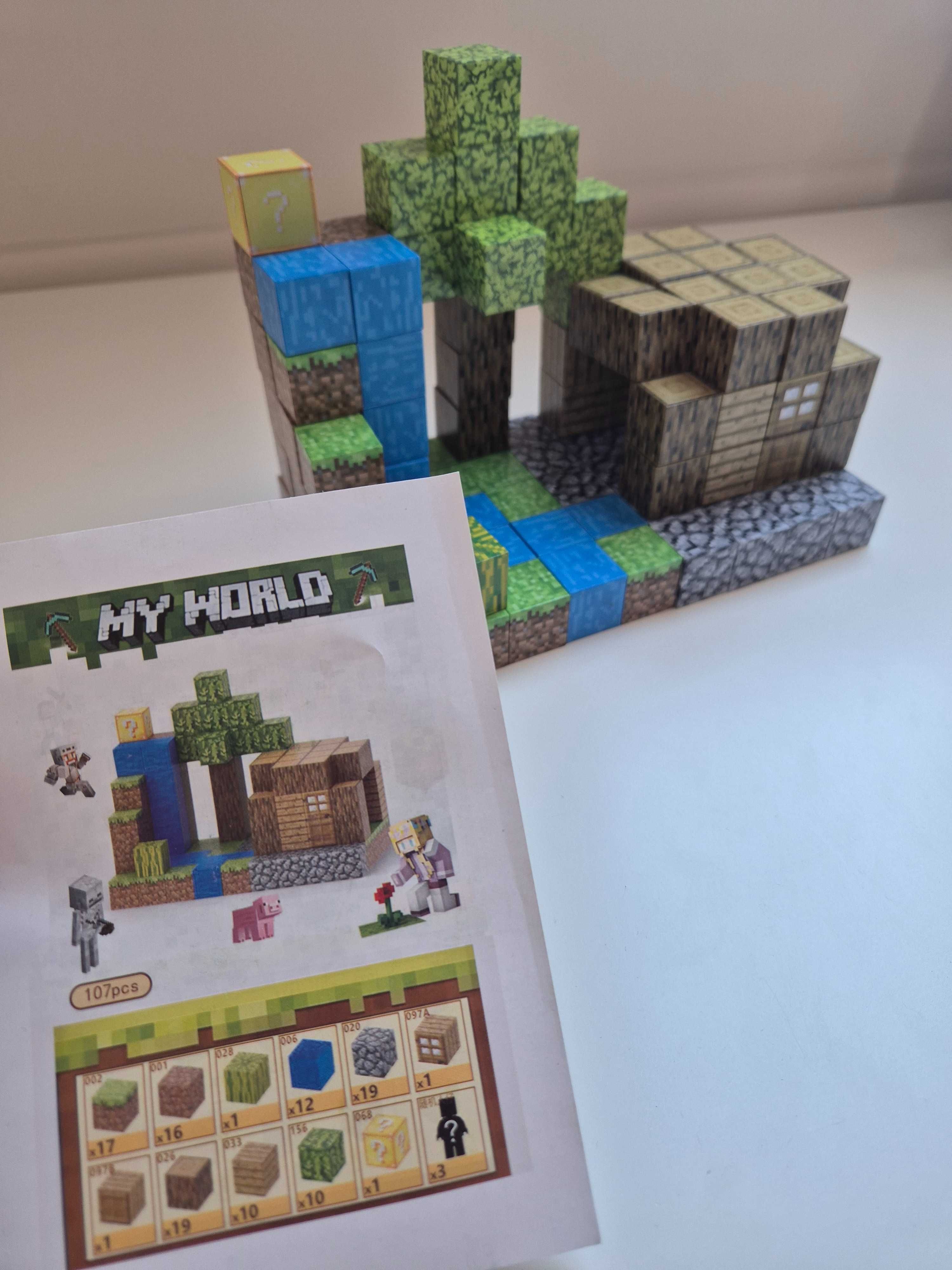 Магнитни кубчета Minecraft!