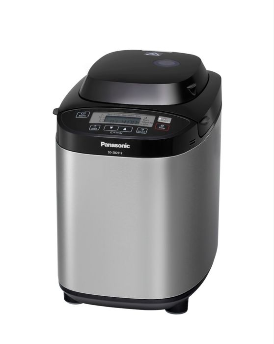 Masina de paine Panasonic SD-ZB2512KXE, 1200 g, 17 programe, Negru/Ino