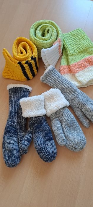 Детски шалове, ръкавици и гети