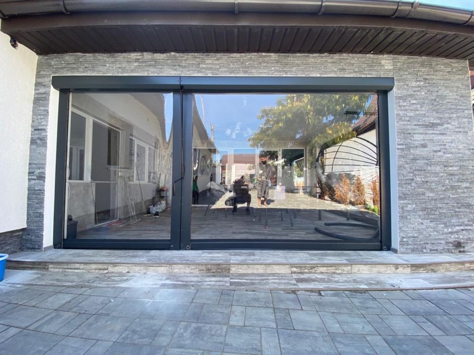 Rulouri casetate cu folie pvc cristal!