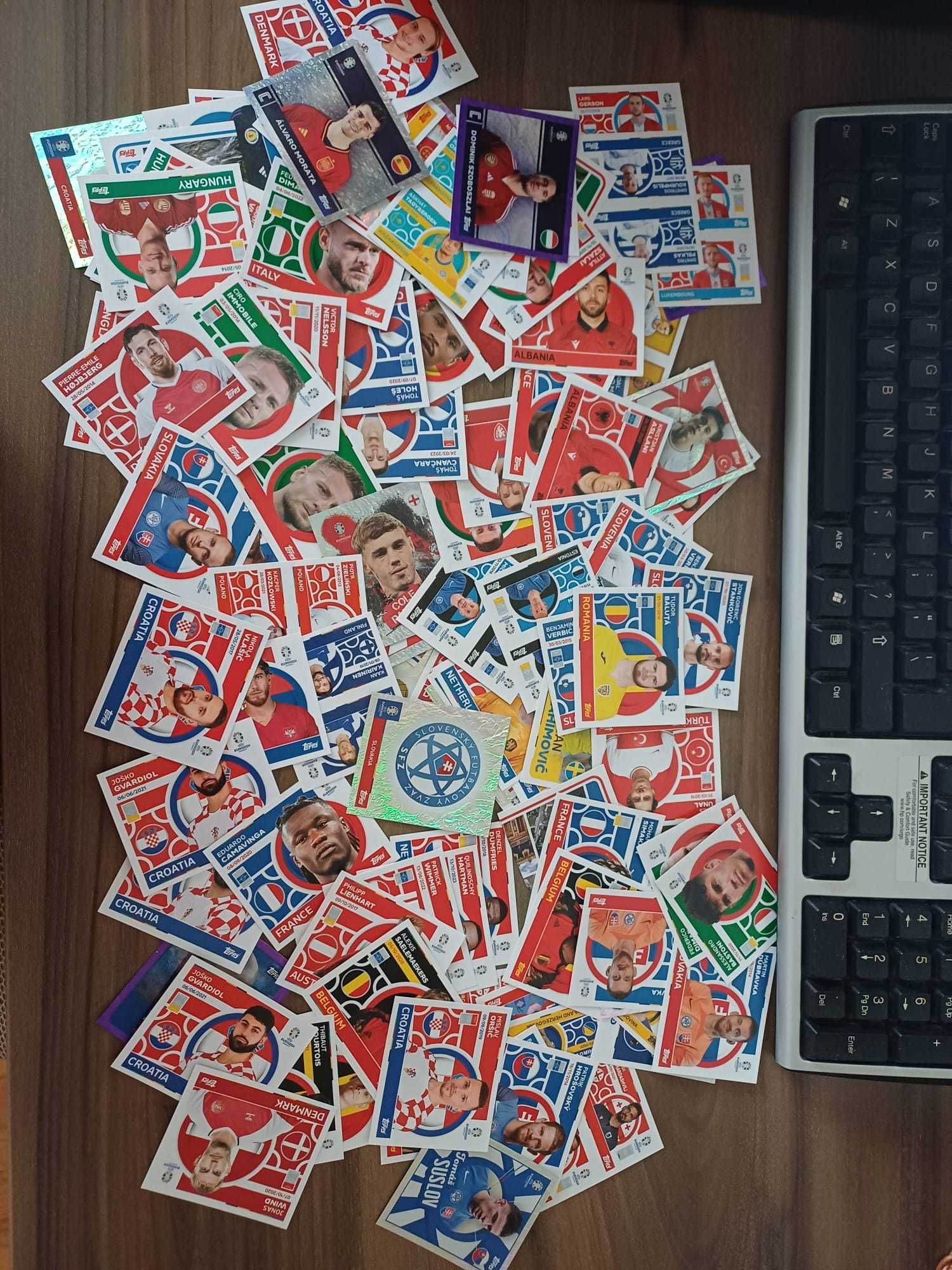 Vand sau schimb stikere Topps Euro 2024 -Suceava