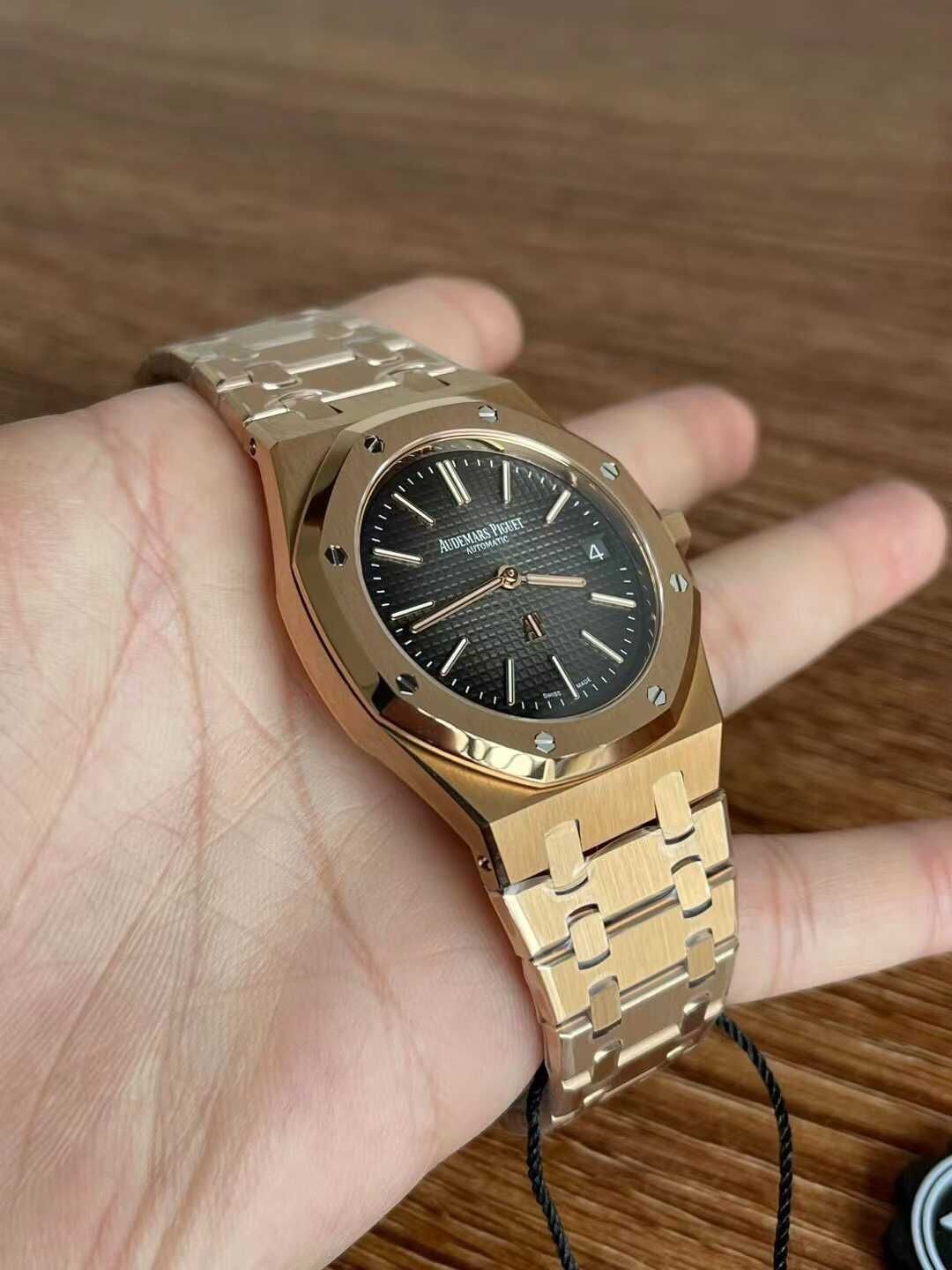 audemars piguet royal oak extra-thin розово злато