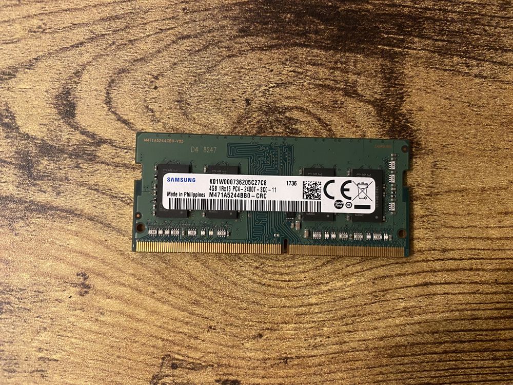 Озу DDR4 4GB / для ноутбуков / Алматы