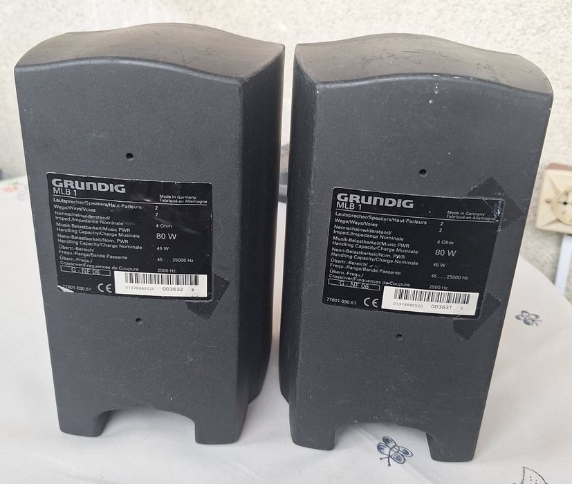 Boxe satelit Grundig
MLB 1 Super Sound .