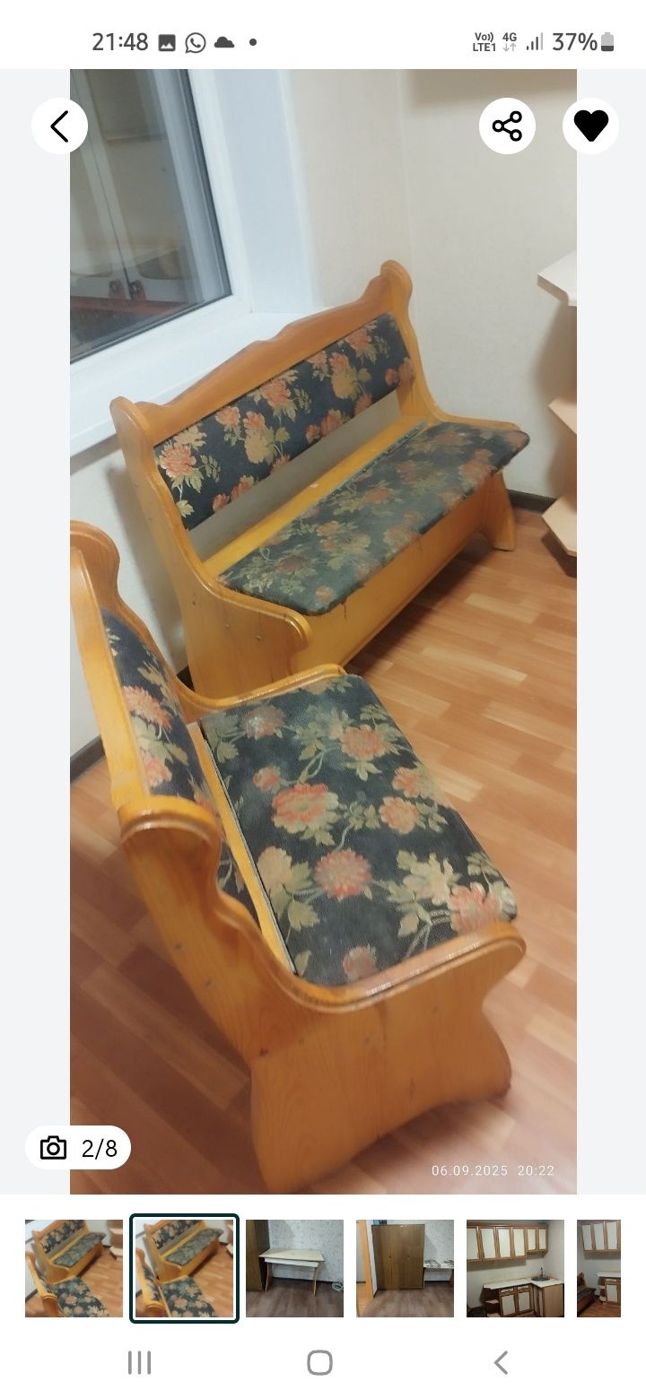 Кухня с вытяжкои и смесителем