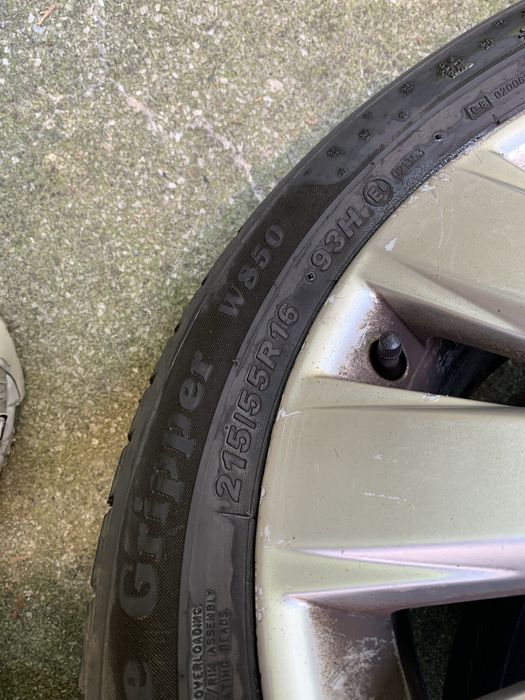 Set 4 roți originale R16 pentru Opel