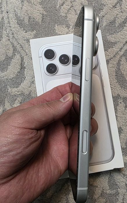 iPhone 17 pro max 13 sikl, silver sim 256gb