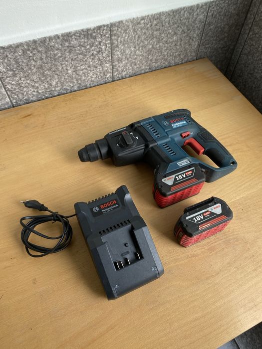 BOSCH GBH 18V-21 - Качествен безчетков перфоратор на Бош