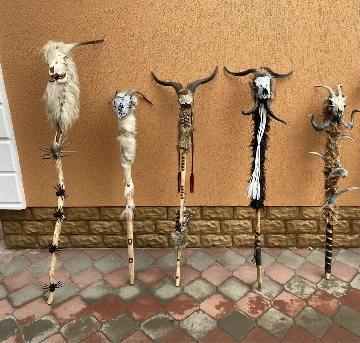 Toiage pentru costumatie krampus