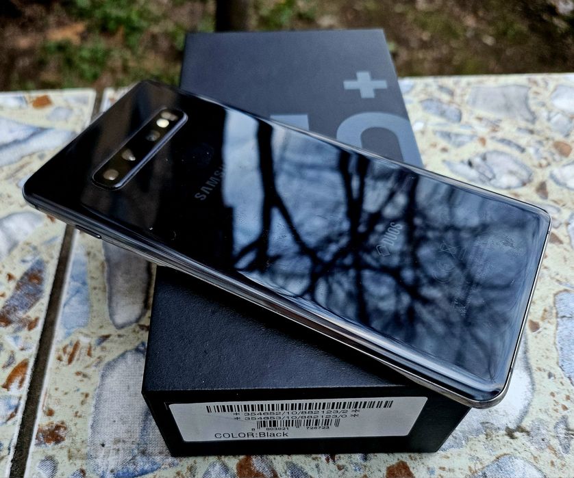 Samsung S10 plus black 128Gb