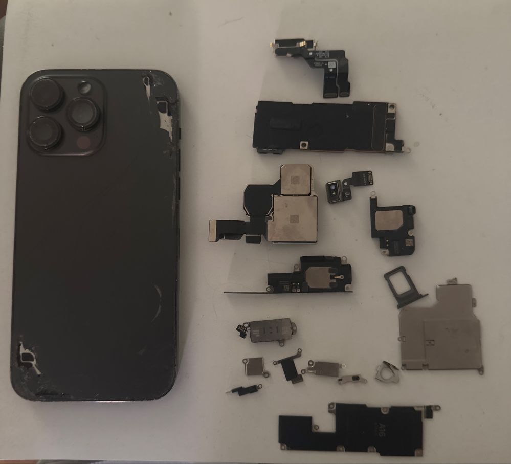 Iphone 14 pro max 256gb заключен на части
