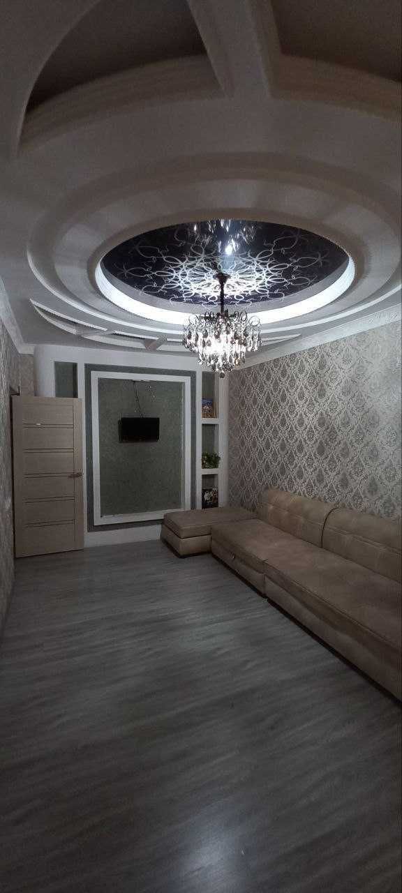2-х комнатная квартира, евроремонт, массив Феруза