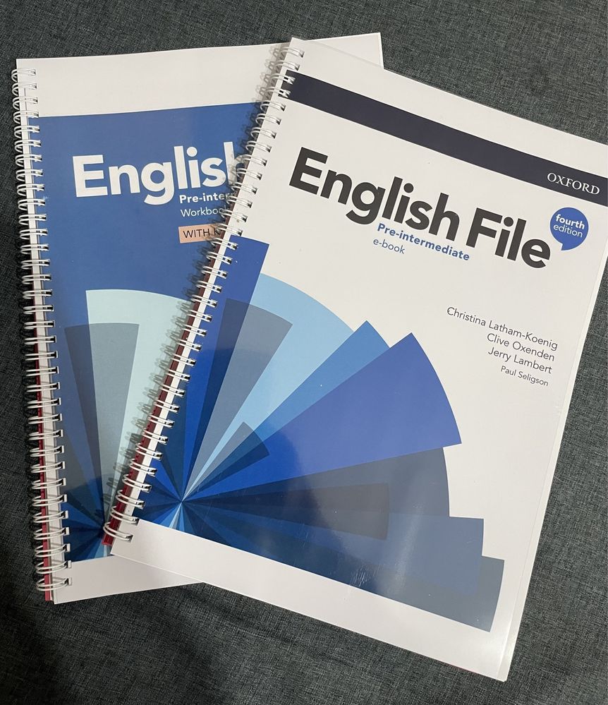 English file fourth edition pre intermediate все уровни учебников англ