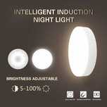 Lampa LED cu senzor de miscare, lumina calda, incarcare USB, aplica