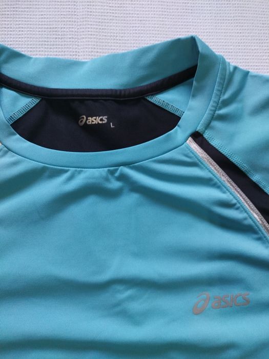 L. Asics. Alergat, fitness. Tricou damă