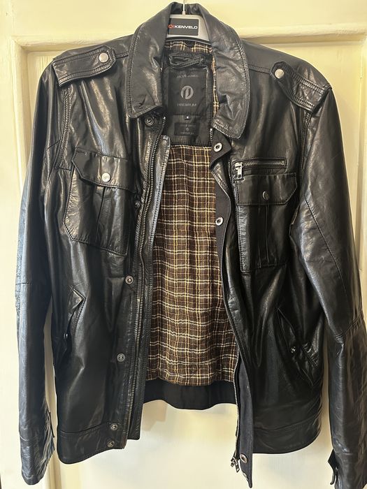Geaca din piele Jack & Jones