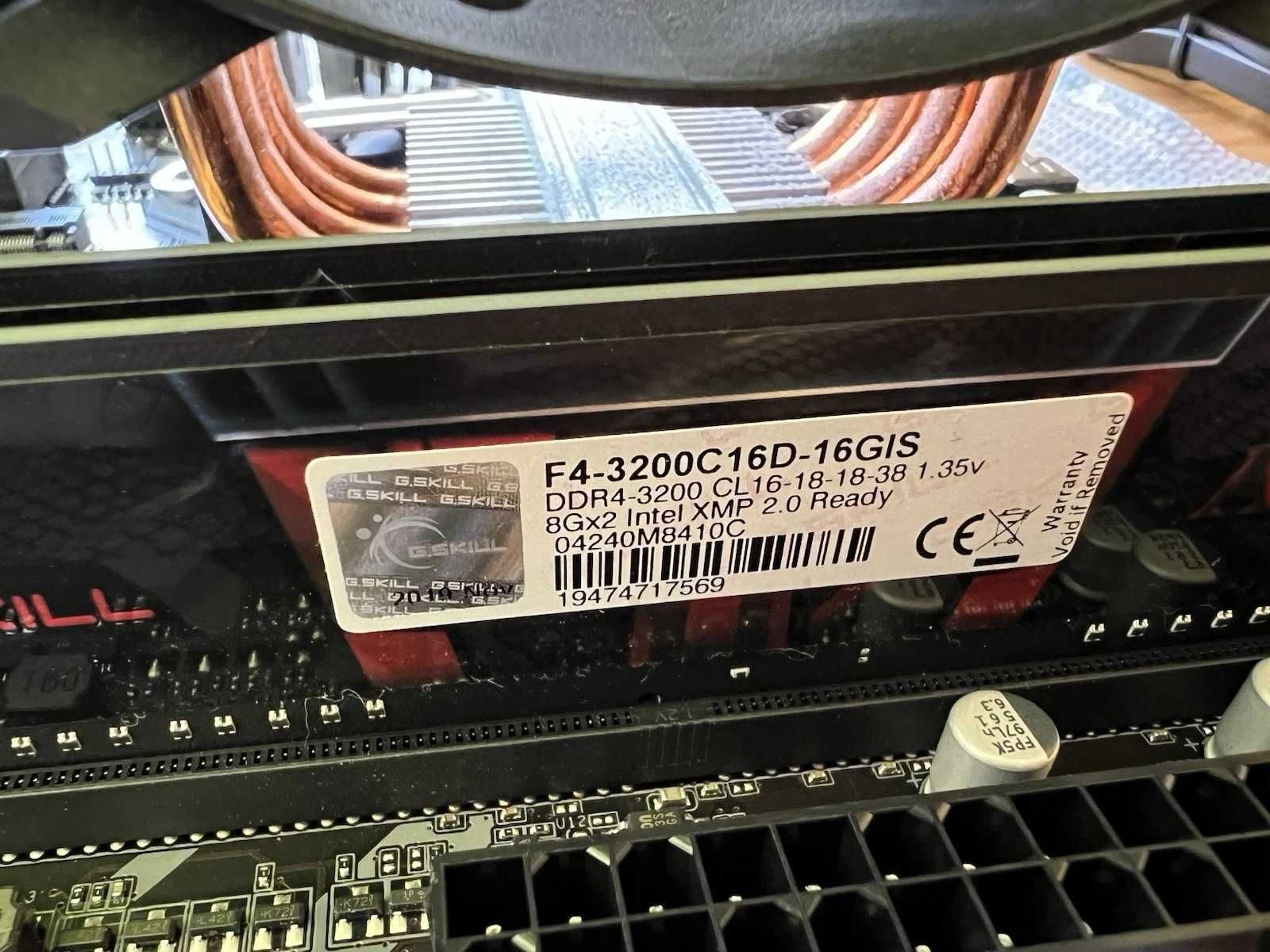 Gigabyte B450M S2H + Ryzen 5 3600 + 16GB RAM + ОХЛАДИТЕЛ