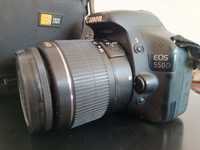 Canon 550D с объективом и комплектующим