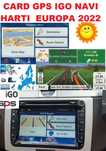SD Card GPS HARTI Navigatie iGO PRIMO GPS,NAVI AUTO Europa 2022