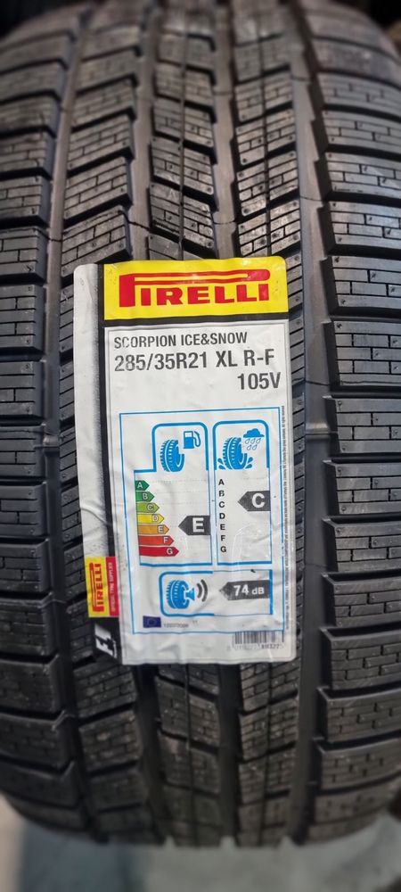 285/35/21 Pirelli Scorpion Ice Snow Run on Flat /Нови/