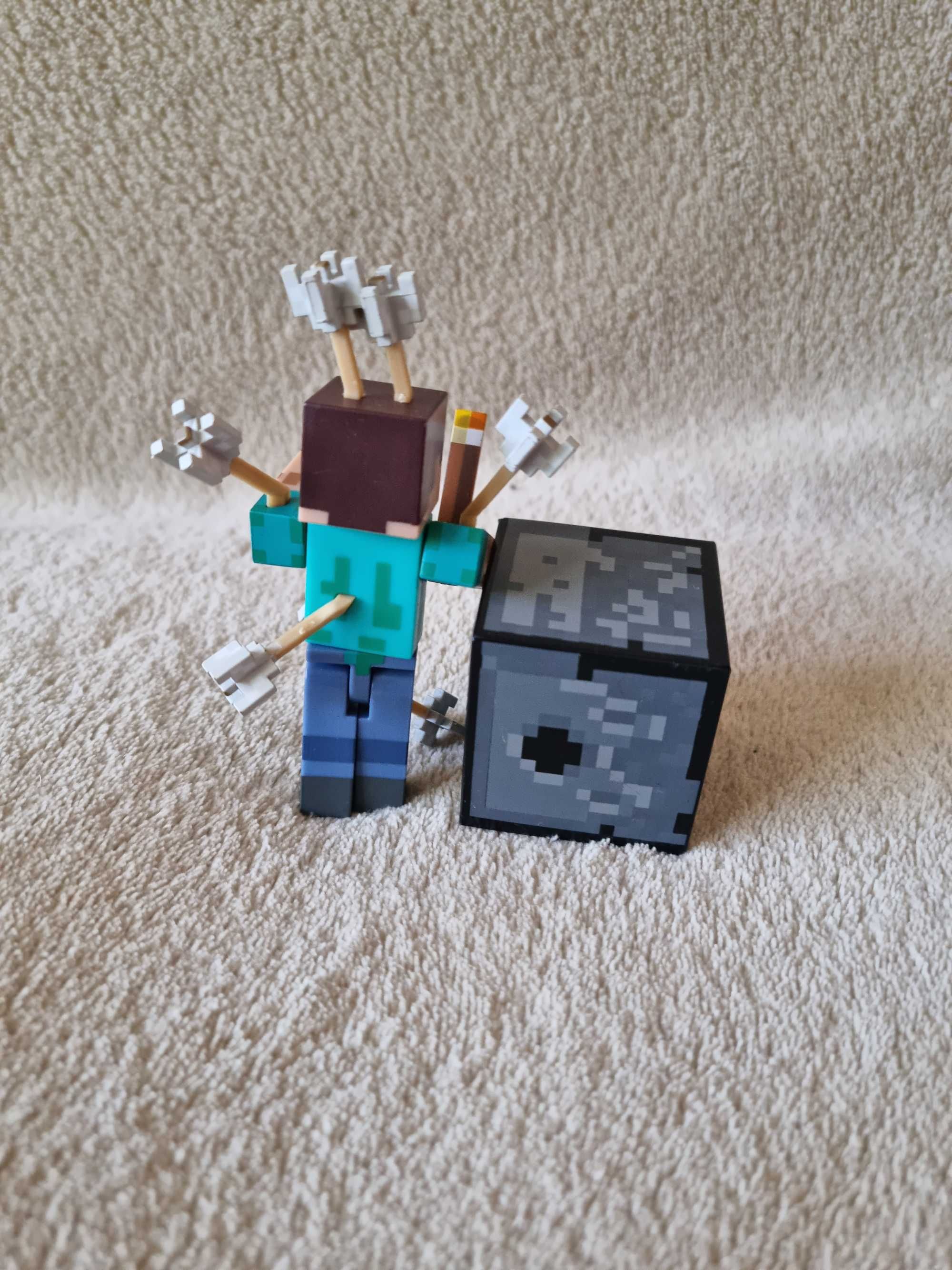 Figurina Minecraft 4 Action Steve With Arrows