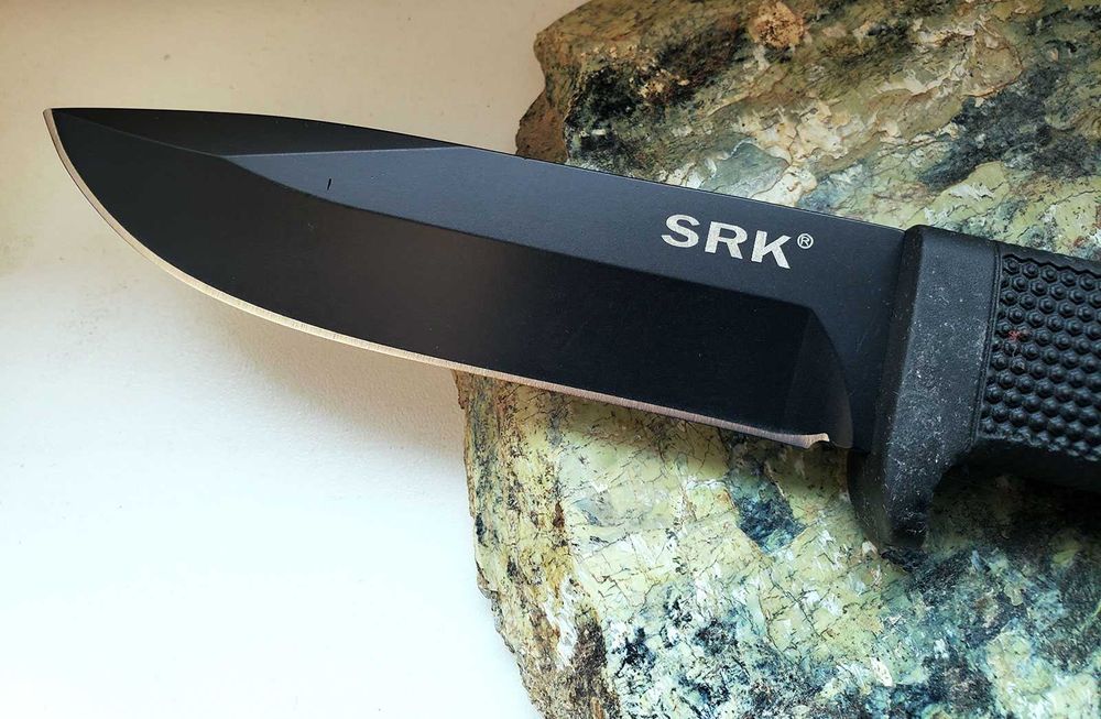 Cutit vanatoare Cold Steel SRK, militar, full tang, briceag, outdoor