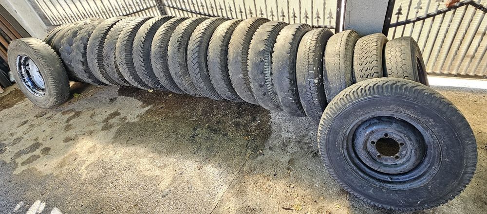 Roti complete 650 pe 16 Aro, TV, pentru remorci, căruțe