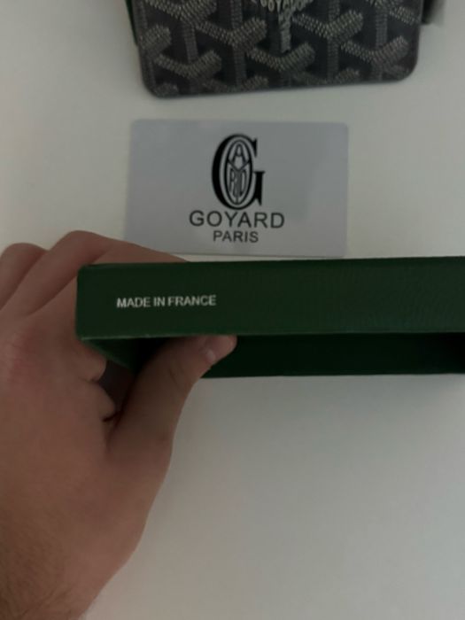 Cardholder Goyard gri