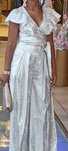 Costum Nissa "pantalon evazat cu top"