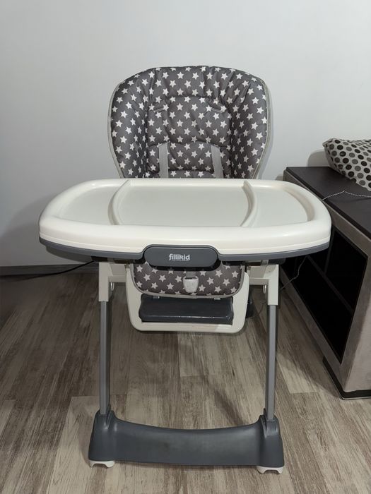 Scaun pentru masa bebe reglabil  in 4 pozitii