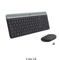 Tastatura si mouse wireless Logitech MK470